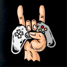 Gamer - gamepad paroháč