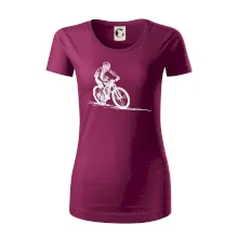 MTB kreslený cyklista