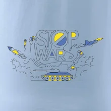 Stop war - Ukrajinské farby Stop war - Ukrajinské farby