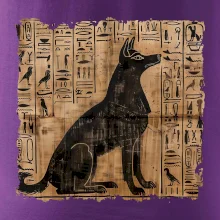 Egyptské hieroglyfy pes