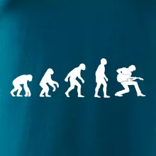 Evolúcia gitarista - kľačiaci