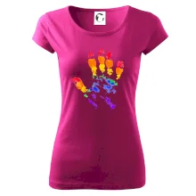 LGBT hand print