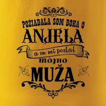 Požiadala som Boha o anjela a on mi poslal môjho muža