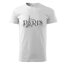 Paris nápis Eiffelovka rovný Paris nápis Eiffelovka rovný