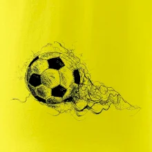 Futbalová lopta - kresba ceruzkou