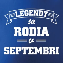 Legendy sa rodia v septembri