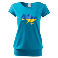 Ukrajina vlajka mapa Ukrajina vlajka mapa