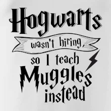 Harry - Hogwarts wasn’t hiring, so I teach Muggles instead