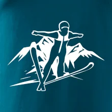 Letiaci skokan biely