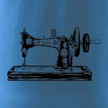Šijací stroj - starý kreslený