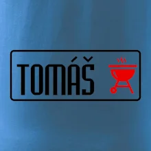 Tričko na grilovanie s vlastným menom Tričko na grilovanie s vlastným menom