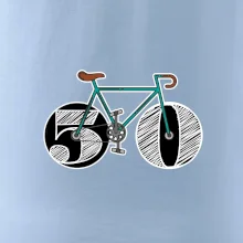 Narodeniny 50 rokov na bicykli