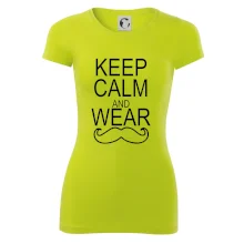 Keep calm and wear mustache Keep calm and wear mustache