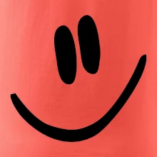 Emoji bez obrysu - usmev