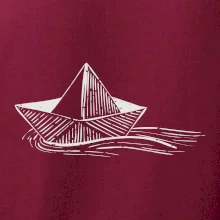 Letná romantika - papierová loďka