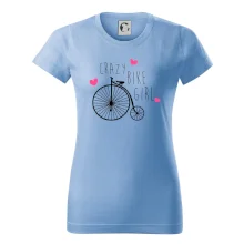 Crazy bike girl
