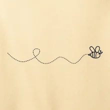 Dráha letu včely - vlnovka