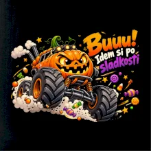 Buuu idem si po sladkosti tekvicový monster truck