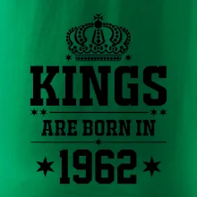 Kings are born in 1962