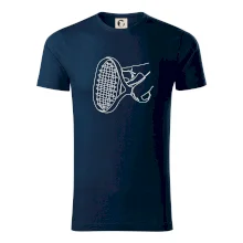 Tenisová raketa jedným ťahom Tenisová raketa jedným ťahom