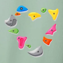 Lezenie na stene - srdce