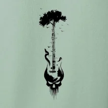 Gitara strom a lebka