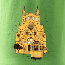 Mallorca - katedrála a električka