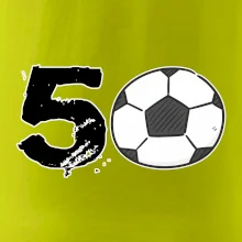 Futbal okrúhle narodeniny 50