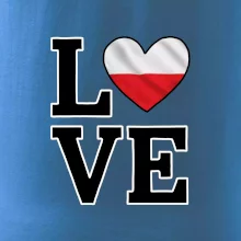 Love Poľská vlajka