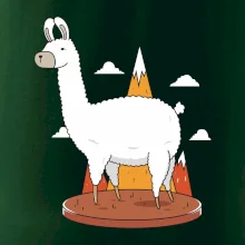 Alpaka kreslená Alpaka kreslená