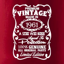 Vintage Etiketa - 1961