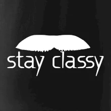 Stay Classy - mustache