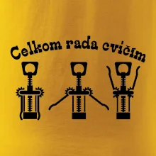 Celkom rada cvičím