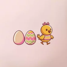 Evolúcia vajíčka - veľká noc - kura