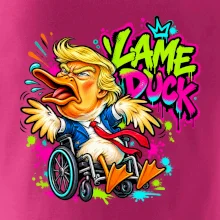Trump lame duck graffiti