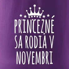 Princezné sa rodia v novembri Princezné sa rodia v novembri