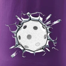 Florbal lopta v triku