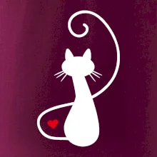 Zamilovaná mačka spredu