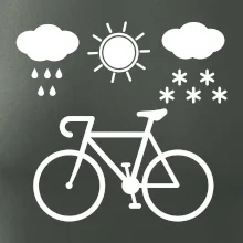 Cyklista za každého počasia