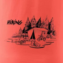 Hiking - obrázok kreslený