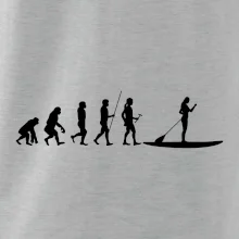 Evoluce paddleboard žena