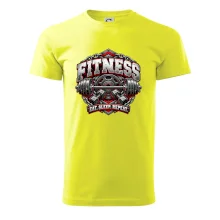 Fitness činka a závažia eat sleep repeat