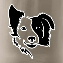 Border kólia obrys hlavy