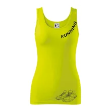 Running nápis šikmo