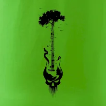 Gitara strom a lebka