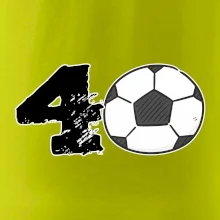 Futbal okrúhle narodeniny 40