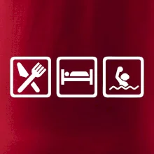 Eat sleep vodné pólo v rade Eat sleep vodné pólo v rade