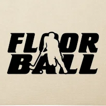 Floorball nápis rovný