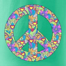 Peace symbol mandela