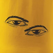 Párový motív - oko prižmúrené